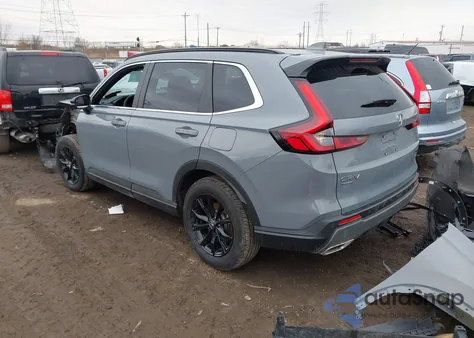 2025 Honda Cr-V Hybrid Sport-L from USA, damaged, VIN 7FARS6H86SE013679